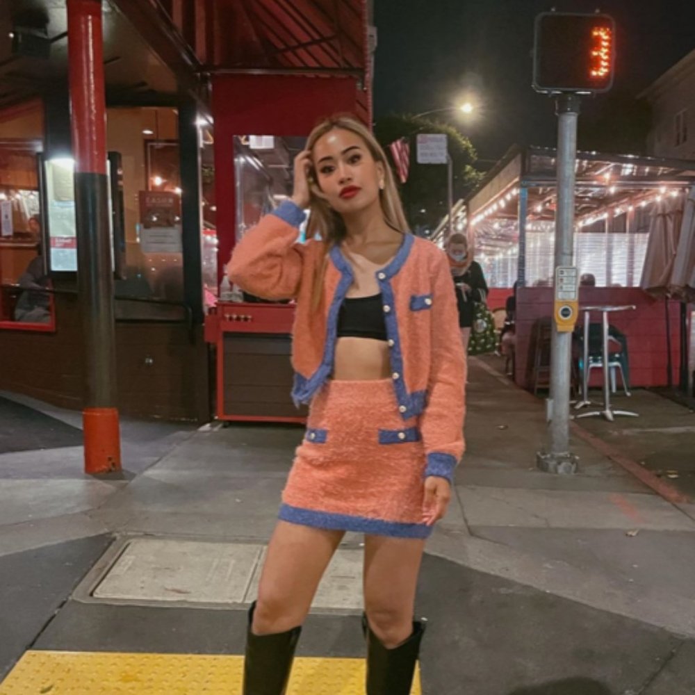 Matching Skirt Set (Dupe for Maddy's iconic outfit in Euphoria Season 1)